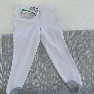 Brand new with tags. For Horses breeches. White. Size 26